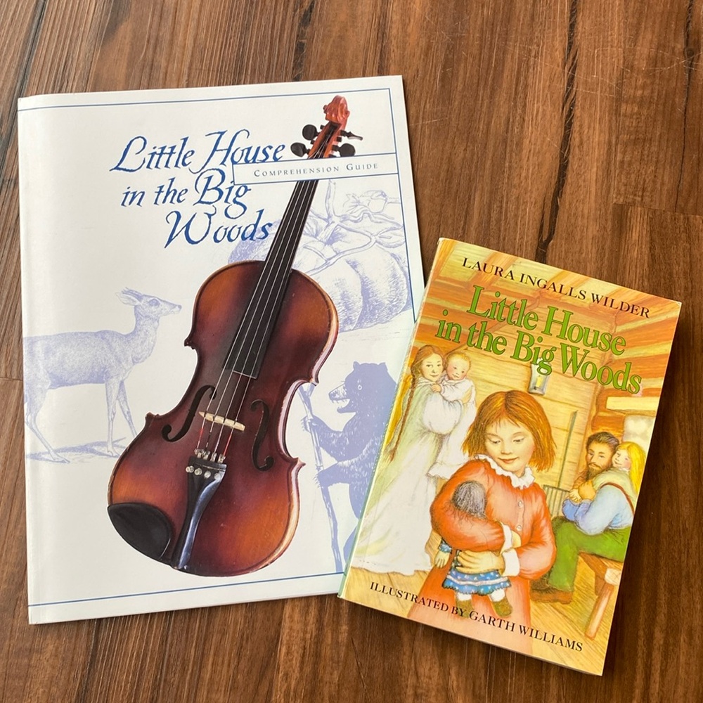 Little House in the Big Woods - Paperback Book & Study Guide